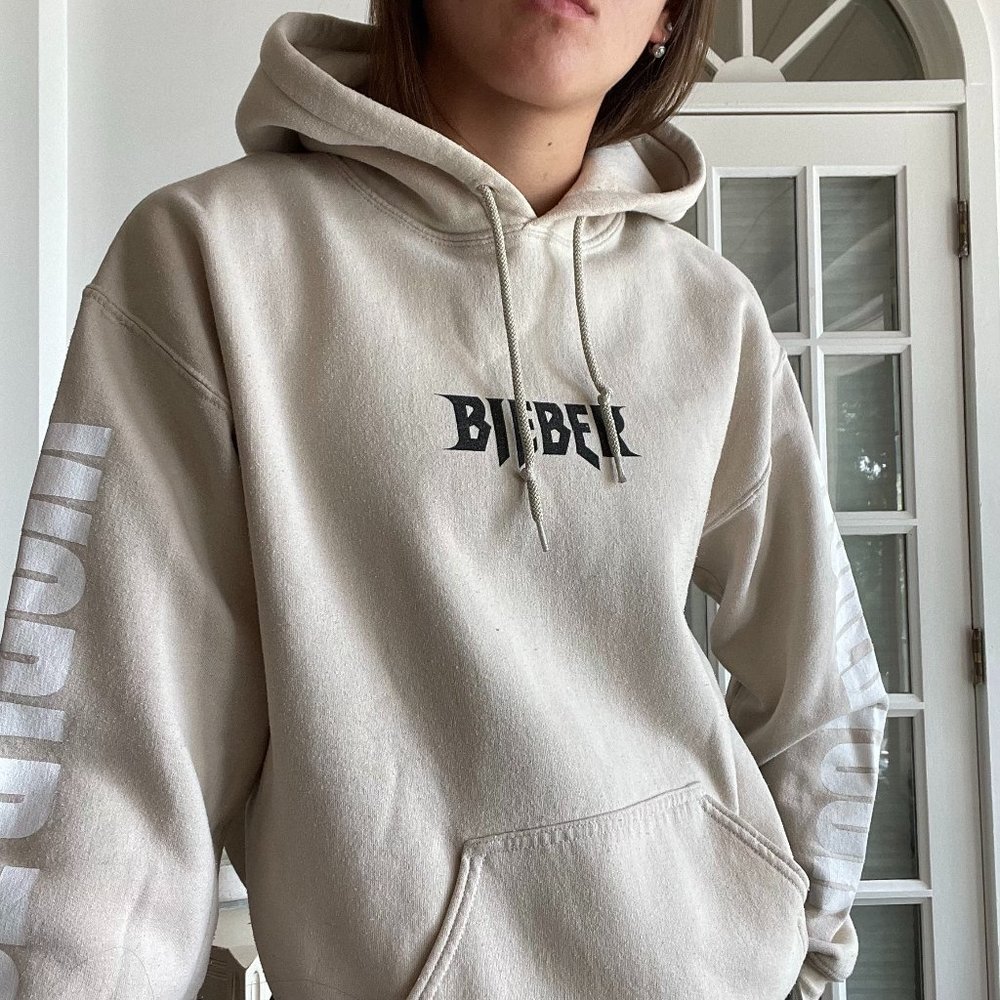 PURPOSE TOUR Tan Hoodie